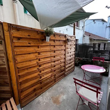 Escapade Dans Grand T2 De Charme Avec Terrasse - Proche Gare Et Centre 公寓 卢德