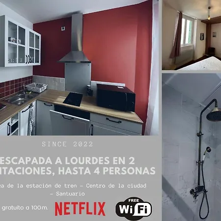 Escapade Dans Grand T2 De Charme Avec Terrasse - Proche Gare Et Centre * 卢德