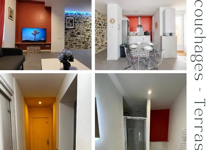 Apartman Escapade Dans Grand T2 De Charme Avec Terrasse - Proche Gare Et Centre Lourdes